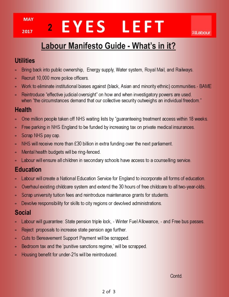 Publication1 A guide to Labours Manifesto 2 of 3